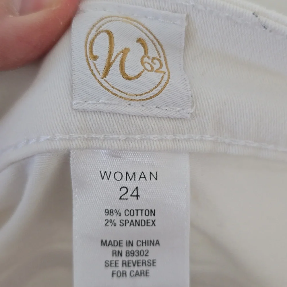 Women 62 White Skirt Size Plus 24 - Picture 2 of 4